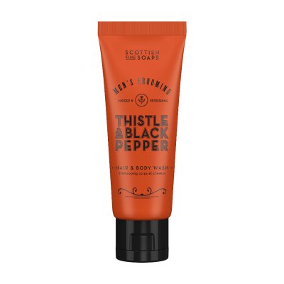 Scottish Fine Soaps Thistle & Black Pepper Sprchový gel na tělo i vlasy 75 ml