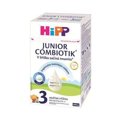 HiPP 3 Junior Combiotik mléčná výživa 600g