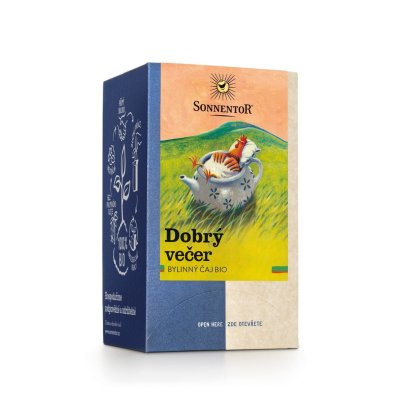 SONNENTOR Dobrý večer BIO porcovaný čaj 18x1,5 g