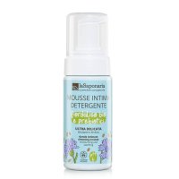 laSaponaria Intimní mycí pěna s chrpou & prebiotiky BIO 100 ml