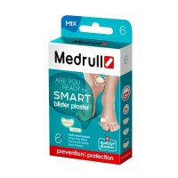 Medrull hydrokoloidní náplast na puchýře SMART 6ks