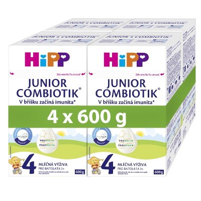 HiPP 4 Junior Combiotik mléčná výživa 4x600g
