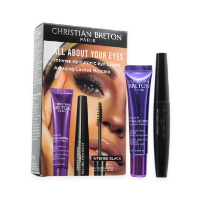Christian Breton Eye Priority Sada na oči krém a řasenka 15 ml + 10 ml