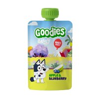 Goodies Bluey ovocná kapsička jablko borůvka 100g