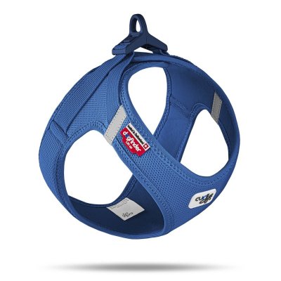 Curli Postroj pro psy se sponou Air-Mesh Blue 3XS, 1,5-3 kg