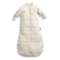 ergoPouch Pytel na spaní s rukávy Jersey Oatmeal Marle 8-24 m, 8-14 kg, 3,5 tog
