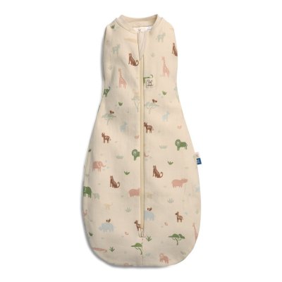 ergoPouch Zavinovačka a vak na spaní 2v1 Cocoon Savannah 3-6 m, 6-8 kg, 1 tog