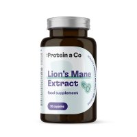 Protein a Co Lion’s Mane extrakt 30% polysacharidů, korálovec ježatý 90 kapslí