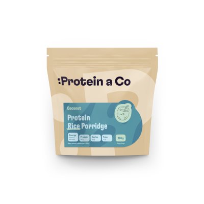 Protein a Co Proteinová rýžová kaše 480 g Kokos