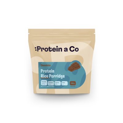 Protein a Co Proteinová rýžová kaše 480 g Čokoláda