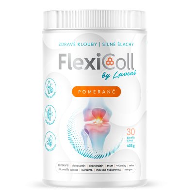 Luvené FlexiColl Kloubní výživa - pomeranč