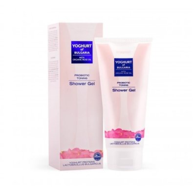 Biofresh Yoghurt of Bulgaria Probiotický sprchový gel s růžovým olejem 200 ml