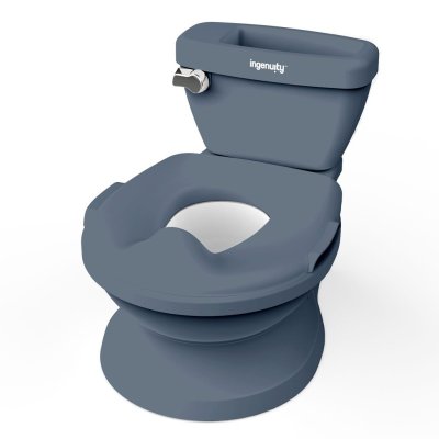 Ingenuity Toaleta dětská se zvukem My Size™ modrá