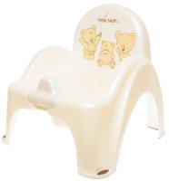 Tega Baby Dětský nočník pro děti s vyjímatelnou nádobou, ergonomický - Medvidci v béžové