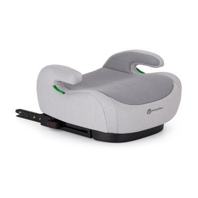 Petite&Mars Podsedák Optimus Pro i-Size Air Gentle Grey 125 - 150 cm (22-36 kg)