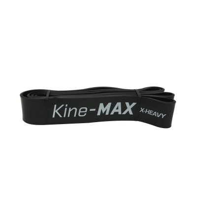 KineMAX Professional Super Loop Resistance Band vel. 5 X-HEAVY posilovací guma 1 ks černá