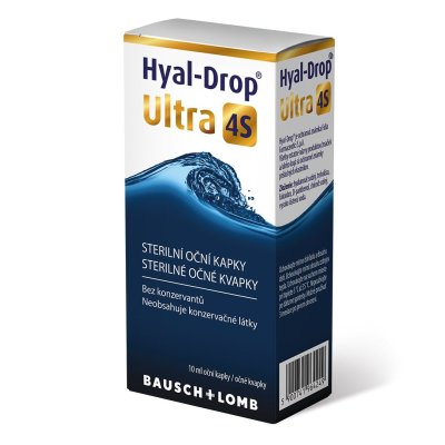 Hyal-Drop Ultra 4S eye drops 10ml Bausch+Lomb