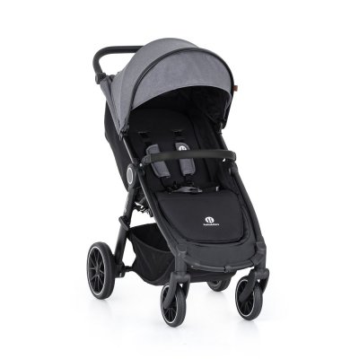 Petite&Mars Kočárek Street+ RWS Black Ultimate Grey