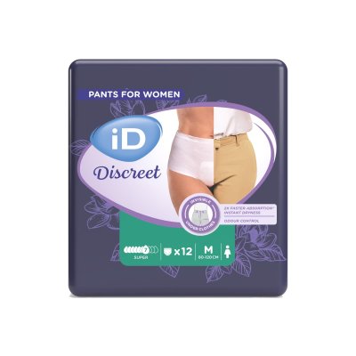 iD Discreet Pants Super  Medium 12ks
