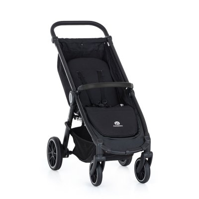 Petite&Mars Kočárek Street+ Black konstrukce bez koleček