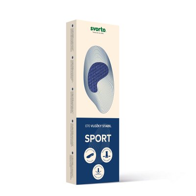Svorto 070 Vložky Sport STABIL vel. 37-38 1 pár