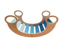 2Kids Toys Montessori houpačka, dětská - modrá