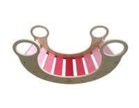 2Kids Toys Montessori houpačka, dětská - růžová
