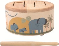 2Kids Toys Dřevěný bubínek Safari