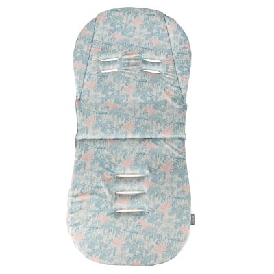 Zopa Podložka do kočárku z paměťové pěny Comfort, Jungle Pink 1