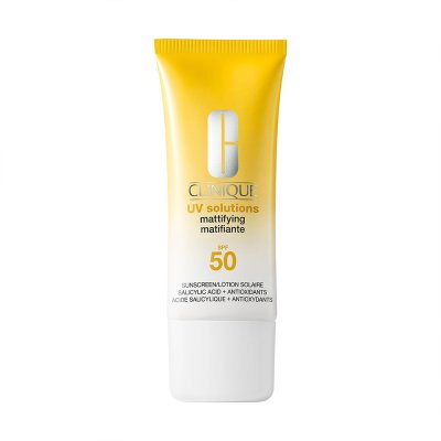 CLINIQUE UV Solutions Mattifying SPF 50 opalovací krém na obličej 40 ml