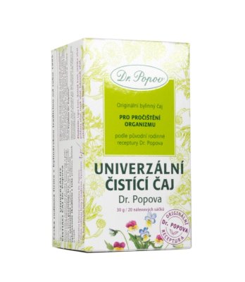 Dr. Popov Univerzální čistící čaj 20x1,5 g