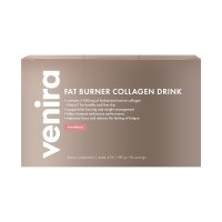 Venira fat burner collagen drink mořský kolagen jahoda 30x6,3 g