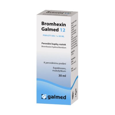 BROMHEXIN GALMED - 12MG/ML POR GTT SOL 30ML