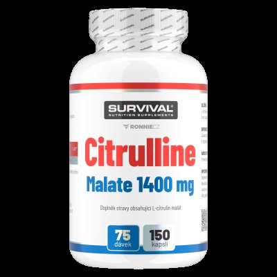 Survival Citrulline Malate 1400 mg 150 cps
