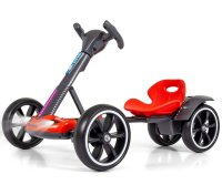 Milly Mally Elektrický gokart BOLT s dálkovým ovládáním, LED, Bluetooth, červené