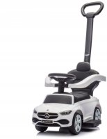 Milly Mally Dětské odrážedlo Mercedes C-Class s vodicí tyčí - bílé