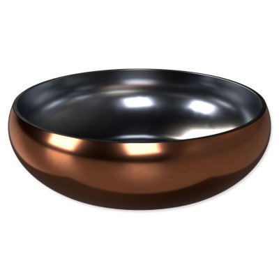 Dog Fantasy Miska Miska s dvojitou stěnou rosegold 22cm, 2100ml
