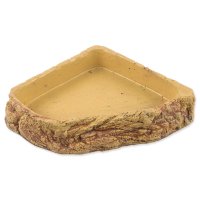 REPTI PLANET Miska terarijní rohová 19,5x19x4,5cm