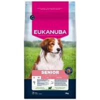 Eukanuba Krmivo Senior Small and Medium rich in lamb 3kg