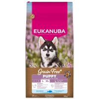 Eukanuba Krmivo Grain Free Puppy Large rich in ocean fish 12kg