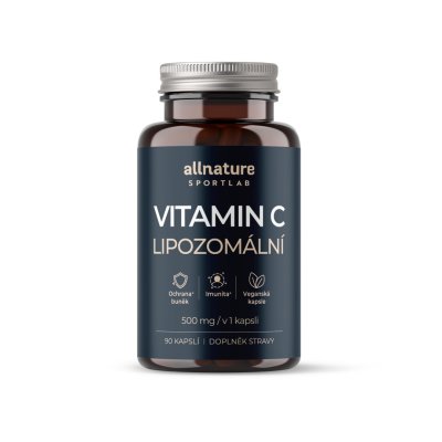 Allnature Sportlab Lipozomální Vit.C 500mg cps.90