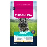 Eukanuba Krmivo Adult Small breed rich in fresh chicken 3kg