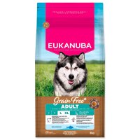 Eukanuba Krmivo Grain Free Adult Large rich in ocean fish 3kg