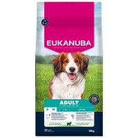 Eukanuba Krmivo Adult Small and Medium rich in lamb 12kg