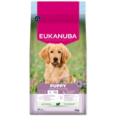Eukanuba Krmivo Puppy Large rich in lamb 12kg