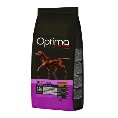 OPTIMAnova Superprémiové krmivo Dog Adult Large Chicken & Rice 12 kg
