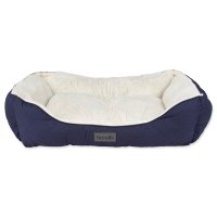 Scruffs Pelech Wilton Box Bed modrý XL 90x70cm