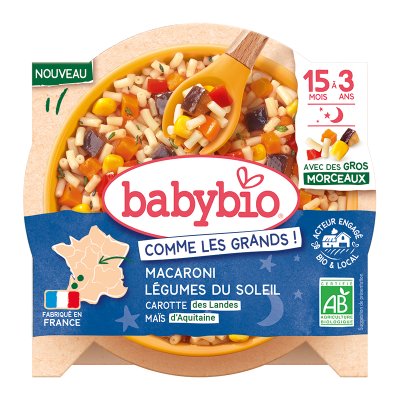 Babybio Makaróny s letní zeleninou 200 g