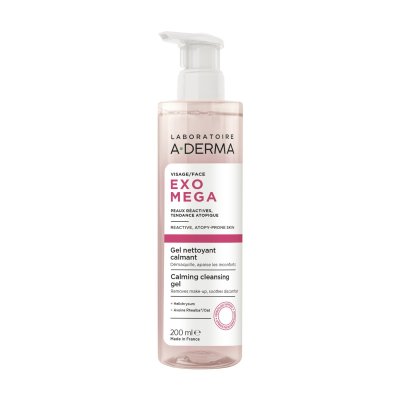 A-DERMA Exomega Zklidňující čisticí gel 200ml