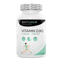 Sport Wave Vitamín D3K2+ calcium chelate - 60 kapslí
